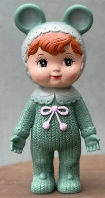 Charmy-chan Retro Green by KODAMA SANGYO Sofubi KODAMA SANGYO TOYS