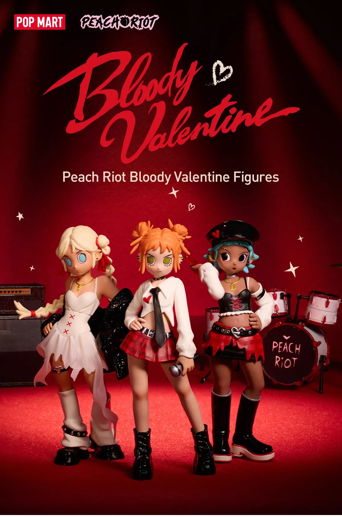 その他 POPMART PEACH RIOT Bloody Valentine Peach Riot Bloody Valentine Figures - POP MART (United States)