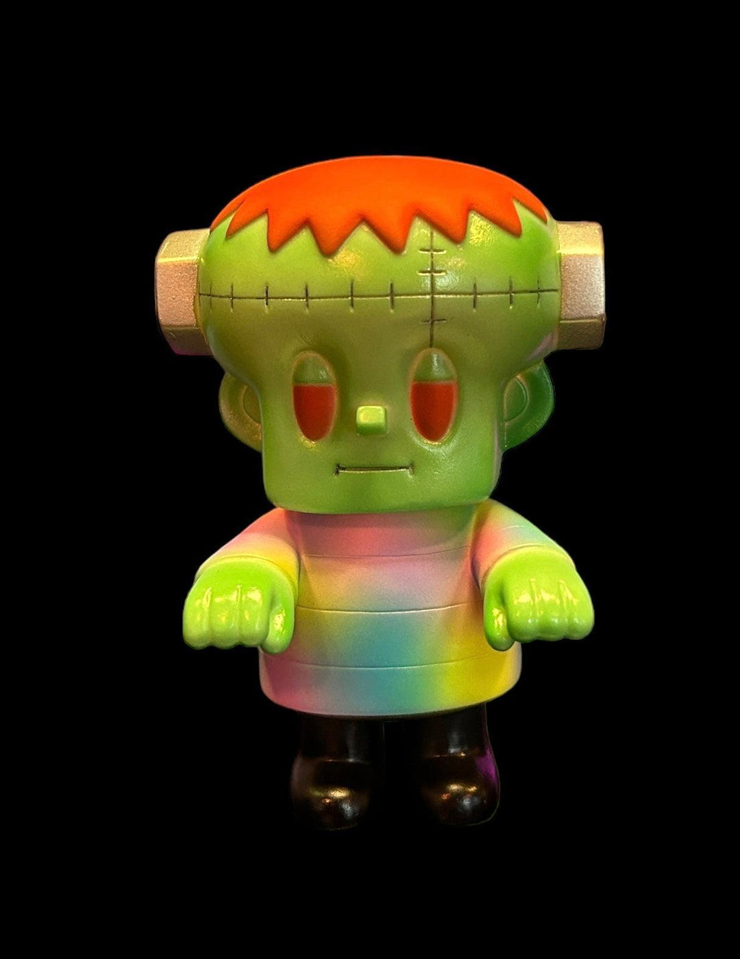 Neon Dream Frankie!! (Matte) by Art Junkie x Bubble Wrapp Sofubi Bubble Wrapp