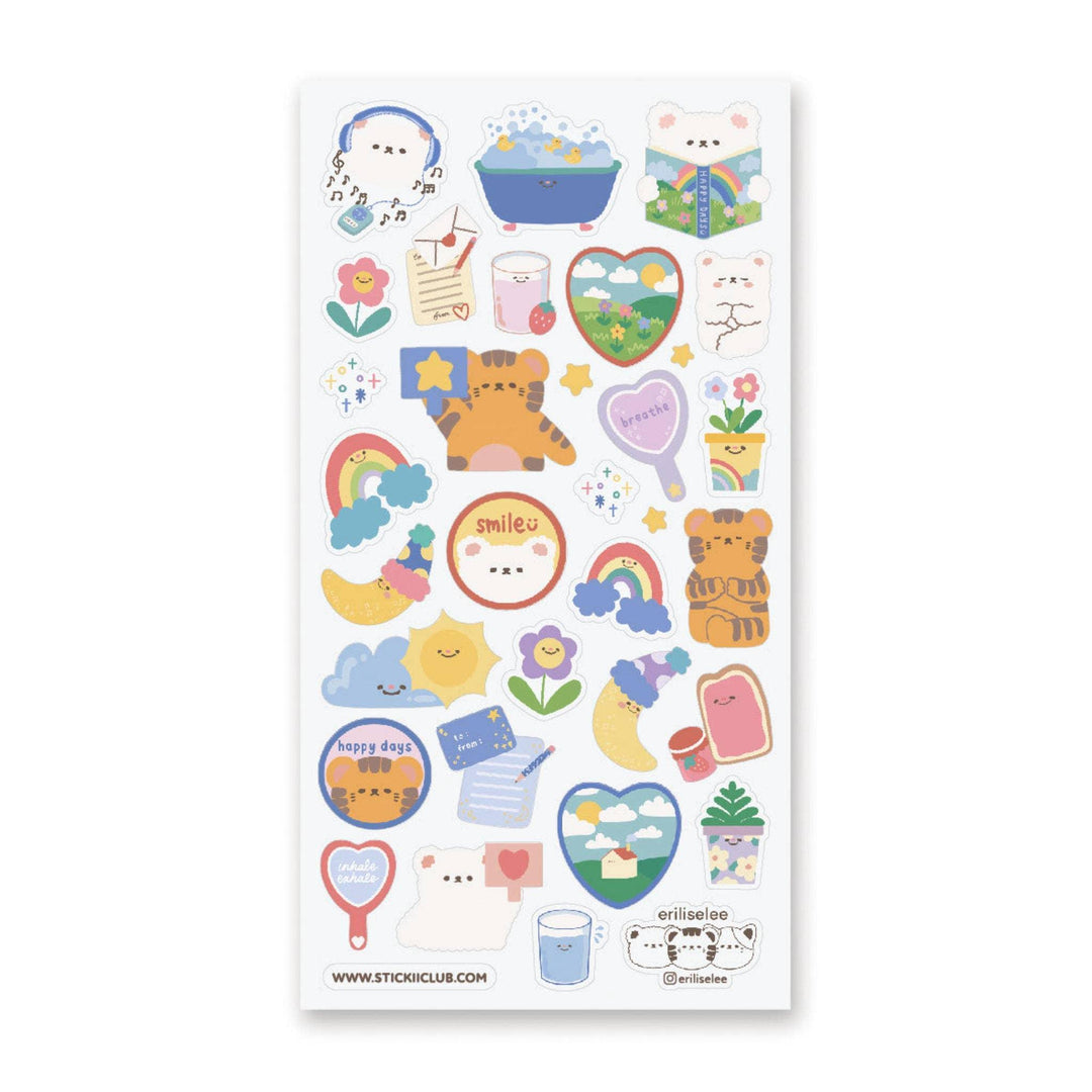 Happy Days Sticker Sheet STICKII