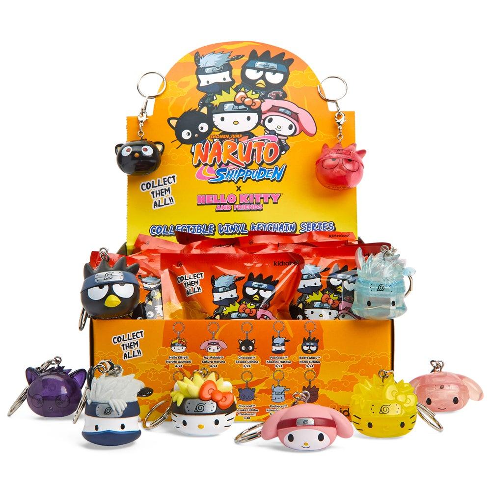 NARUTO X HELLO KITTY VINYL KEYCHAINS – Bubble Wrapp Toys