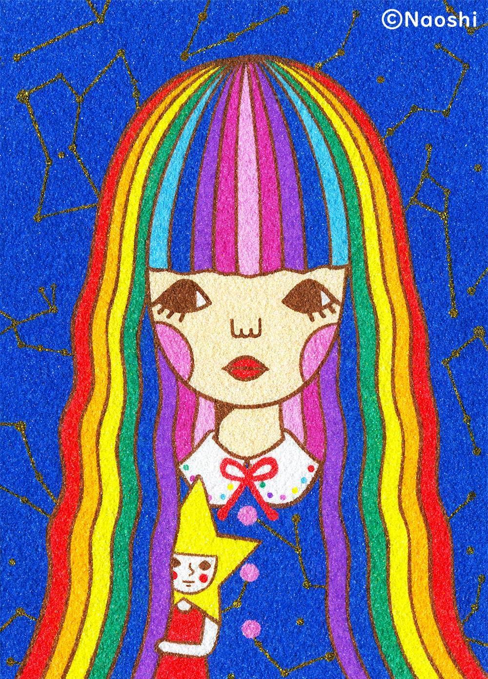 Nijiko Print by Naoshi Print Naoshi
