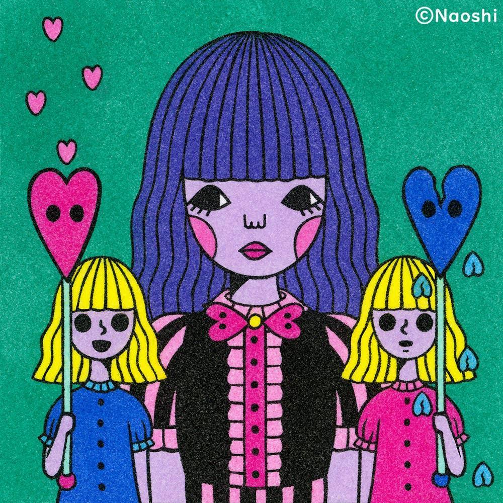 Zombie Princess Print by Naoshi Print Naoshi