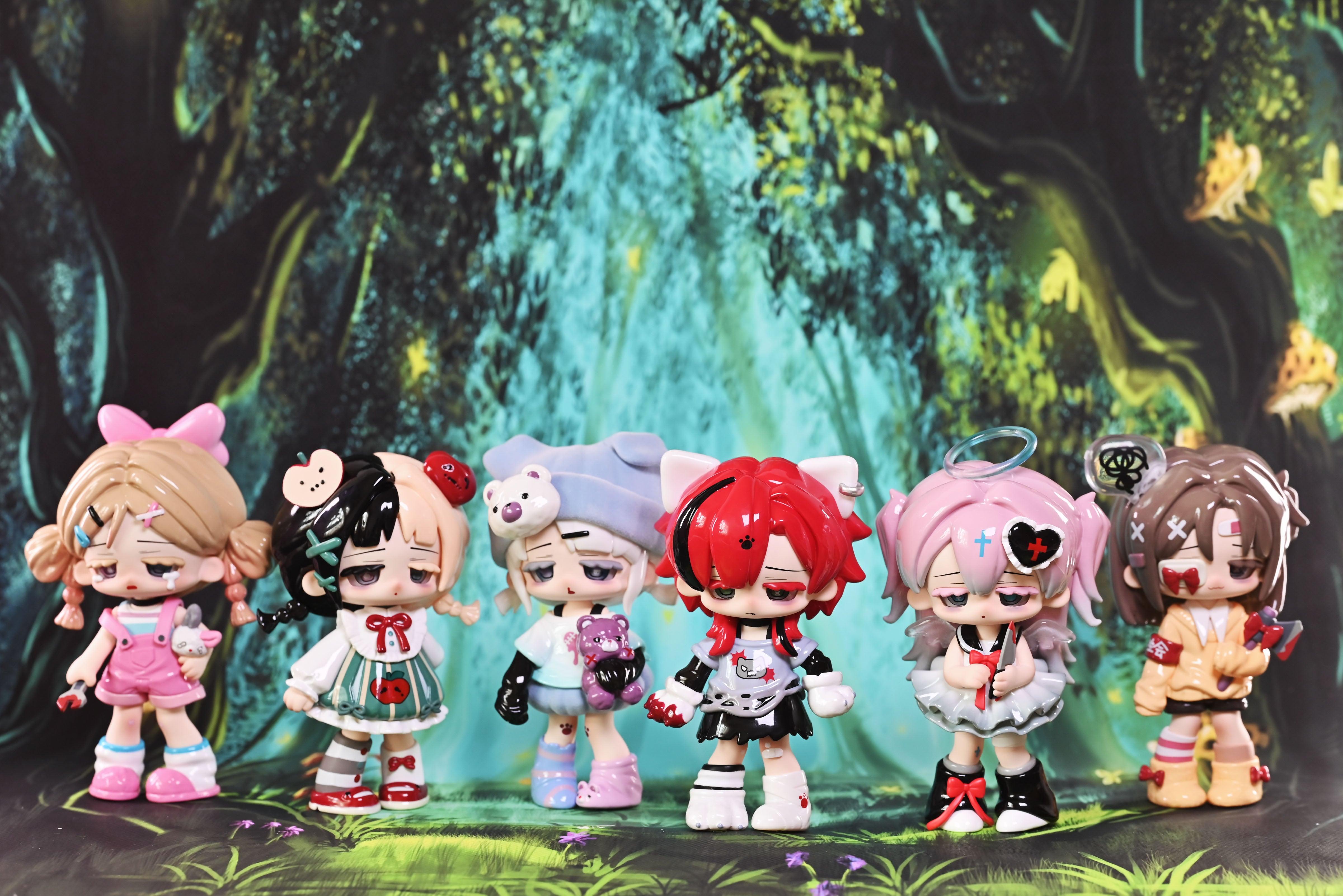 MISSY EMO GIRL SERIES TRADING FIGURE - Preorder Blind Box WAN LE XUN CHAO