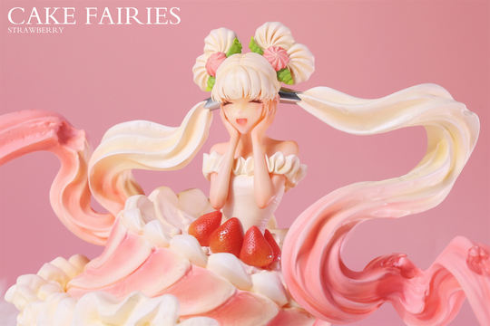 Cake Fairies - Strawberry & Matcha - Preorder Designer Art Toy SANK TOYS