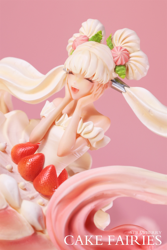 Cake Fairies - Strawberry & Matcha - Preorder Designer Art Toy SANK TOYS