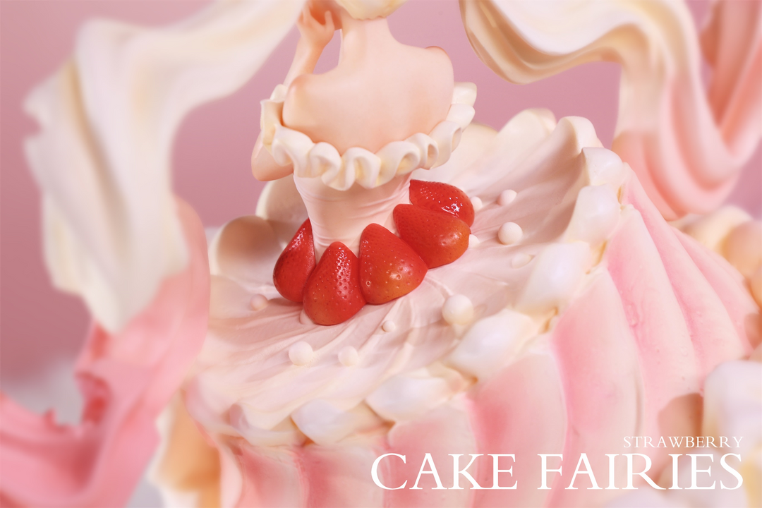 Cake Fairies - Strawberry & Matcha - Preorder Designer Art Toy SANK TOYS