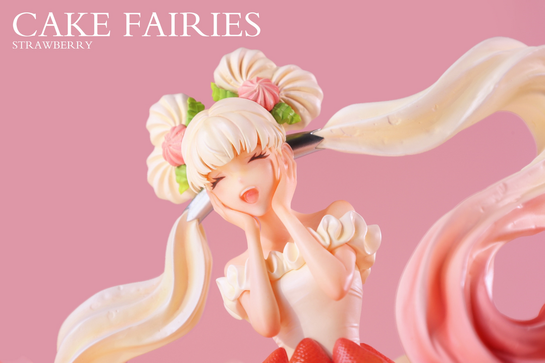 Cake Fairies - Strawberry & Matcha - Preorder Designer Art Toy SANK TOYS