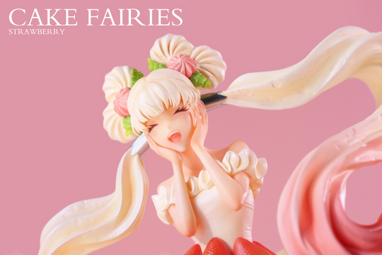 Cake Fairies - Strawberry & Matcha - Preorder Designer Art Toy SANK TOYS