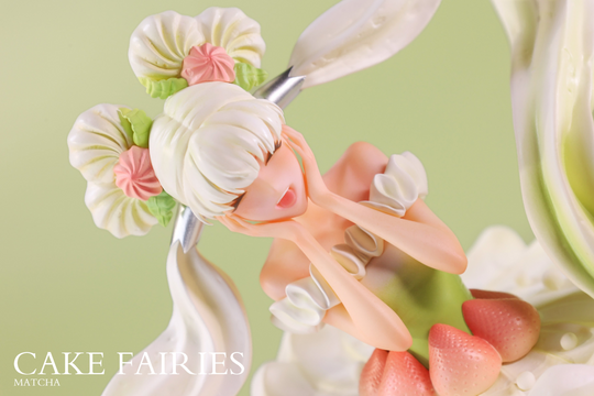 Cake Fairies - Strawberry & Matcha - Preorder Designer Art Toy SANK TOYS