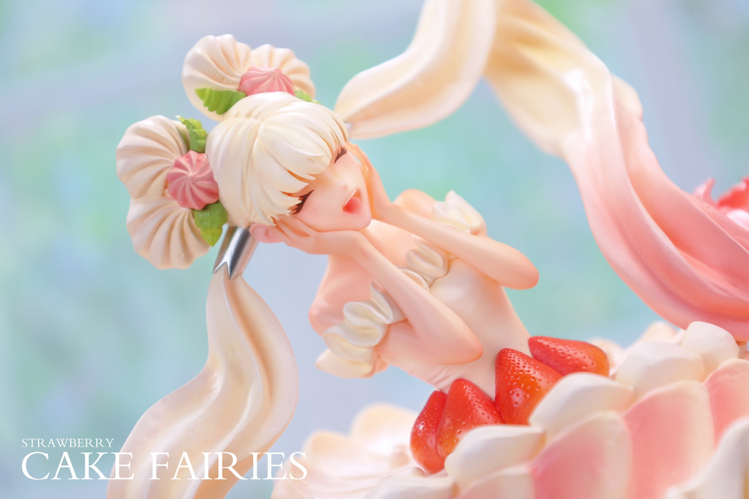 Cake Fairies - Strawberry & Matcha - Preorder Designer Art Toy SANK TOYS