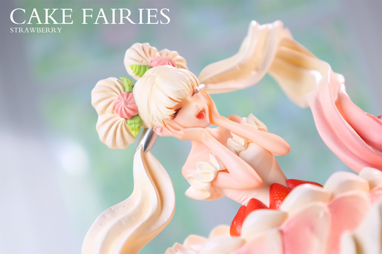Cake Fairies - Strawberry & Matcha - Preorder Designer Art Toy SANK TOYS