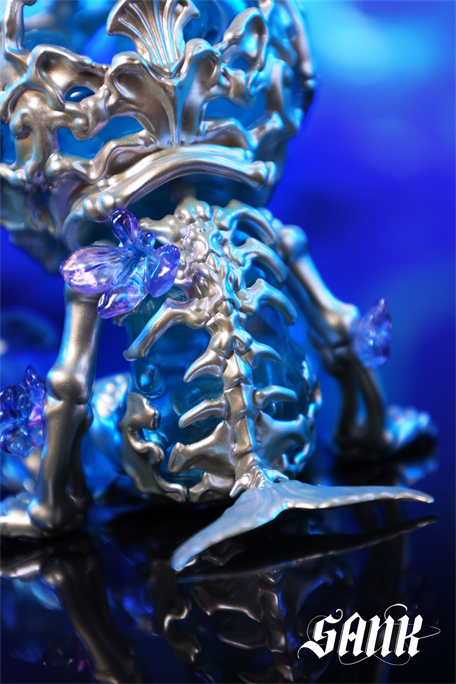 Good Night Series - Whale Bloom - Blue - Preorder Designer Art Toy SANK TOYS