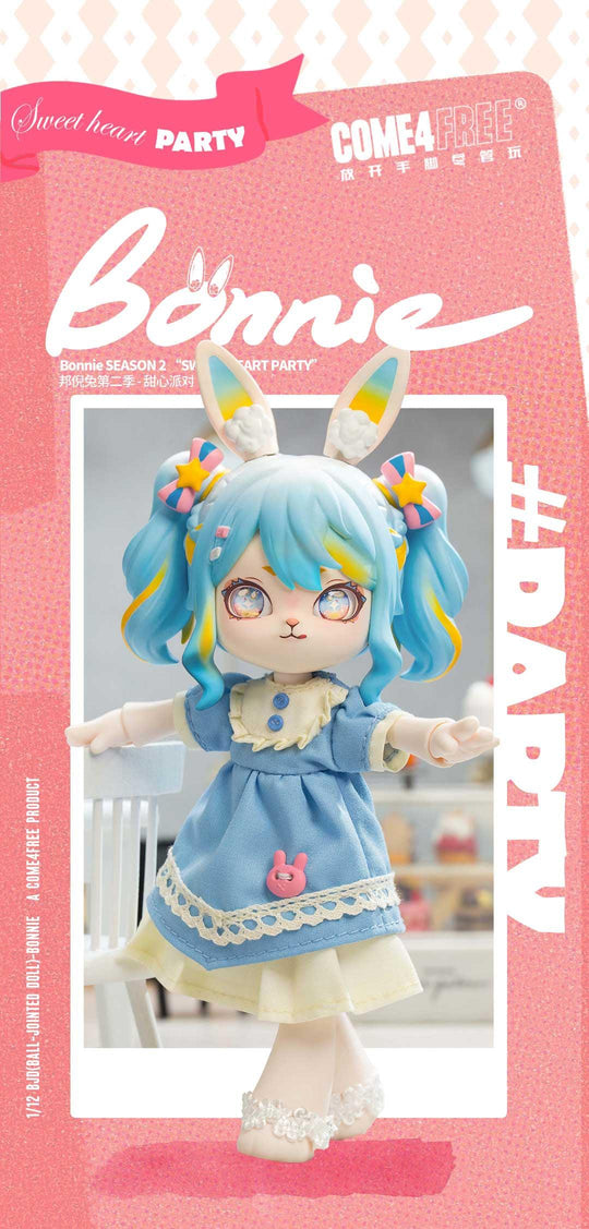 BONNIE SEASON 2 SWEET HEART PARTY SERIES BLIND BOX Blind Box COME4FREE