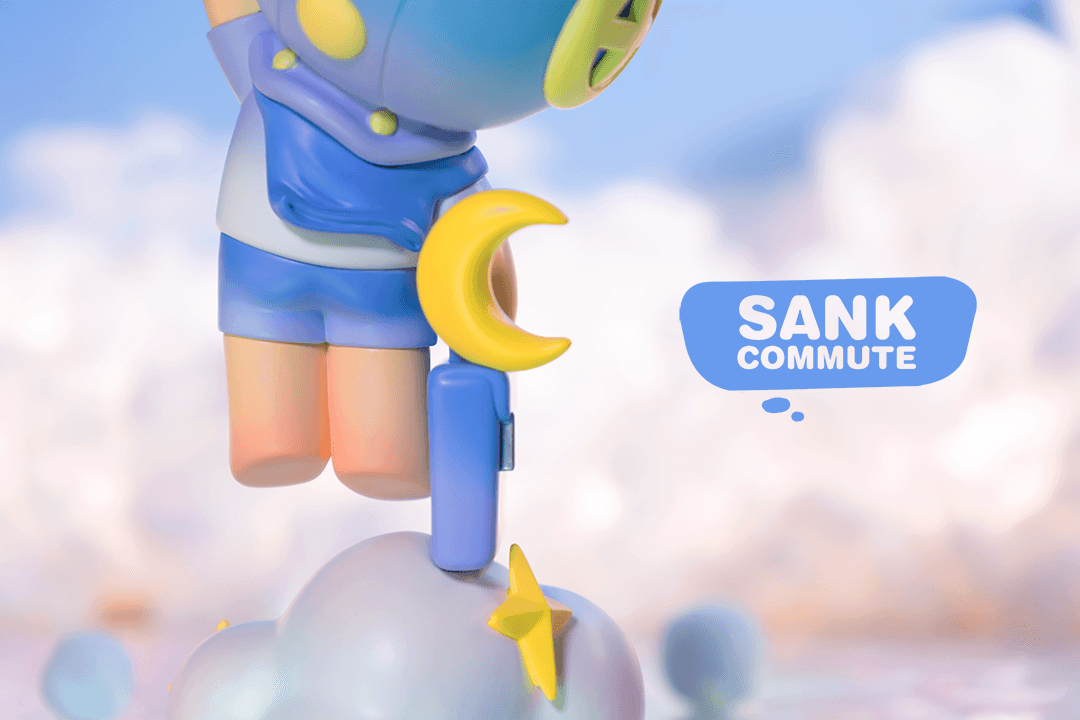 Sank - Commute - Good Night Designer Art Toy SANK TOYS
