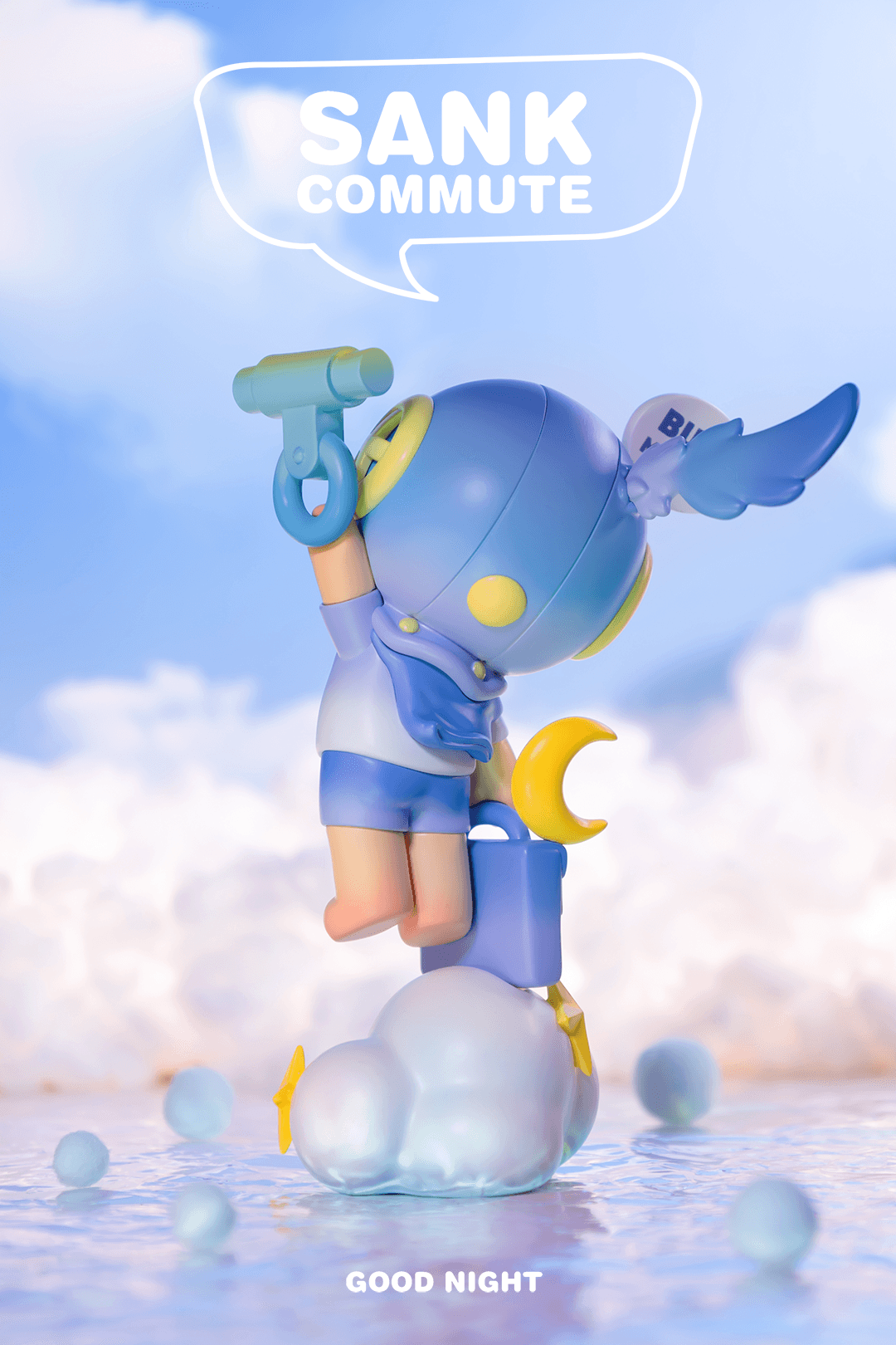 Sank - Commute - Good Night Designer Art Toy SANK TOYS