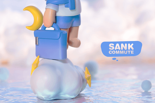 Sank - Commute - Good Night Designer Art Toy SANK TOYS