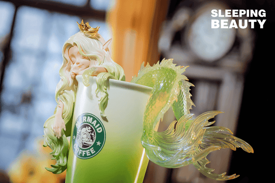 Sleeping Beauty - Coffee Fairies - Latte - Preorder Designer Art Toy WeArtDoing