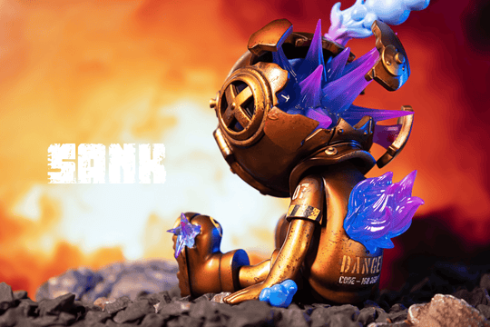 Good Night Series - The Big Bang - Dark Fantasy Designer Art Toy SANK TOYS