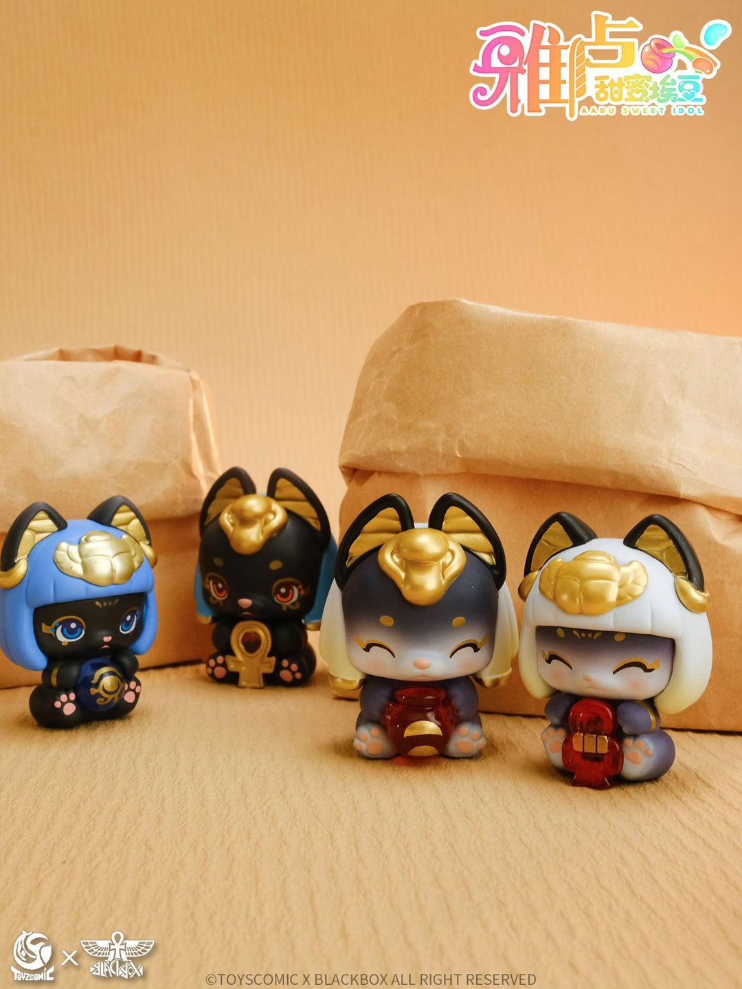 TOYSCOMIC x BLACKBOX AARU SWEET IDOL SERIES MINI TRADING FIGURE - Preorder Blind Box TOYSCOMIC x BLACKBOX