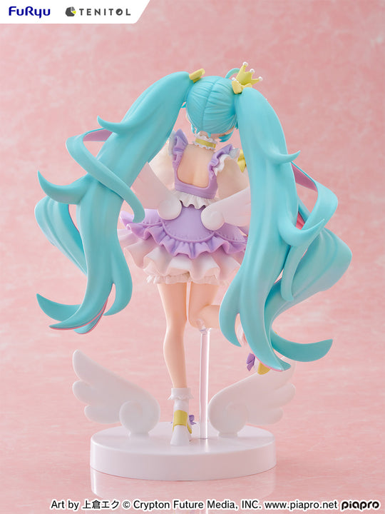 TENITOL Hatsune Miku YUMEKAWA Princess Lavender Ver. - Preorder Art toy FuRyu x TENITOL