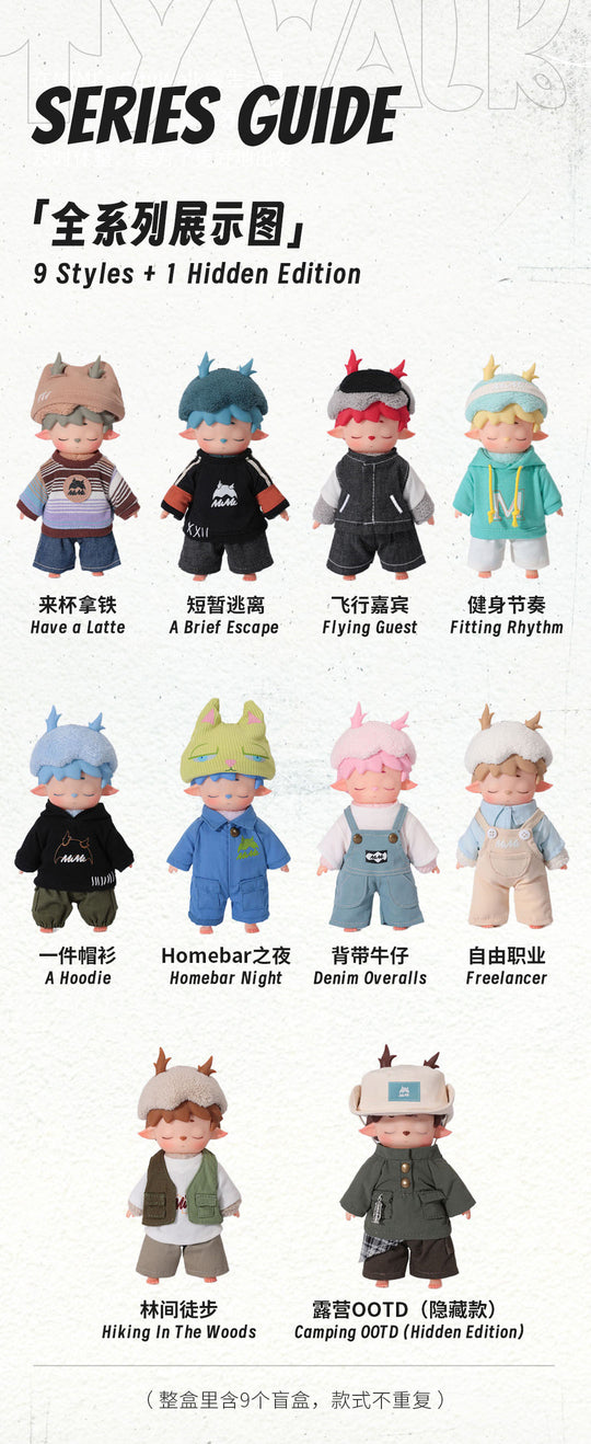 MIMI'S Citywalk Blind Box Series - Preorder Blind Box HEYONE