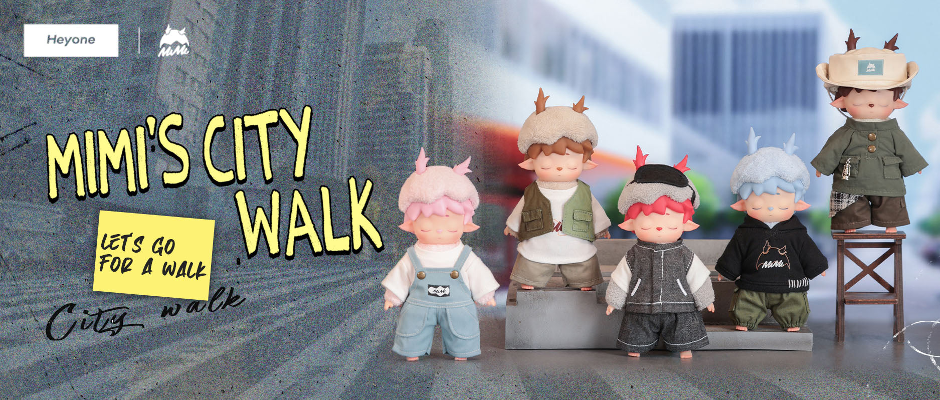 mimi*'s shop MIMI'S Citywalk Blind Box Series - Preorder – Bubble Wrapp Toys
