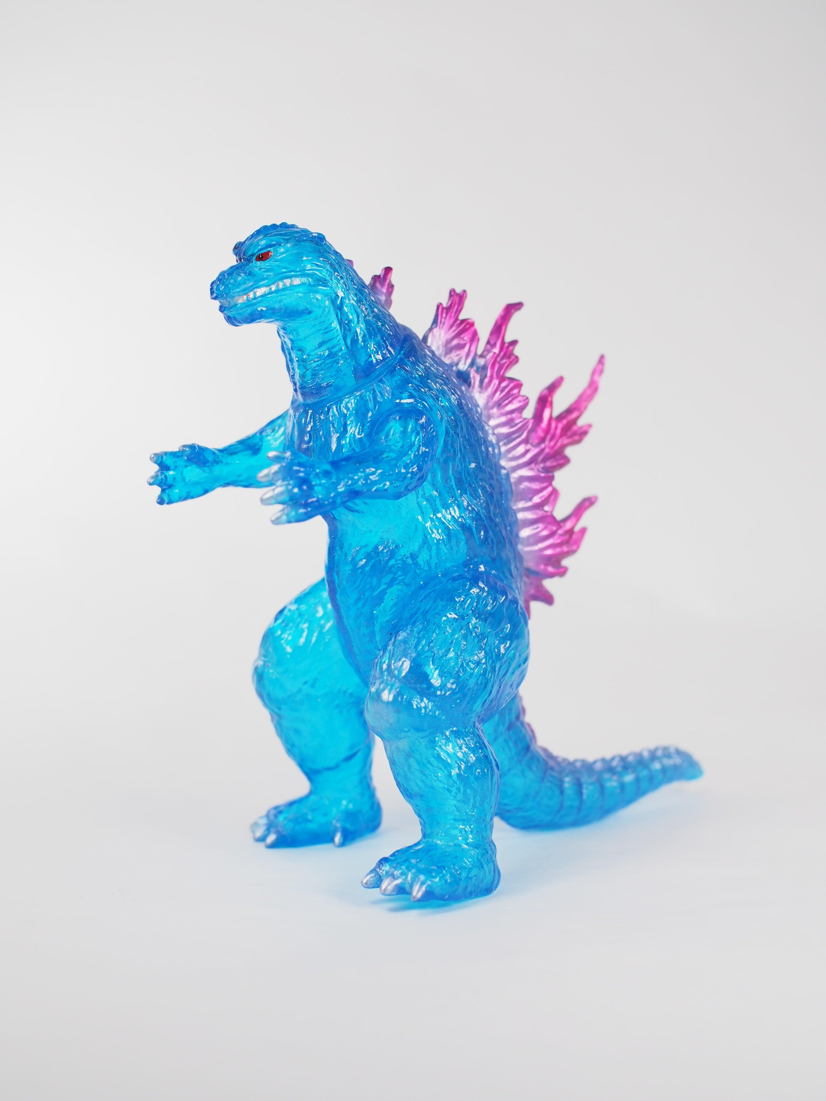 CCP Middle Size Series Vol. 5 Godzilla Standard Clear Blue Ver. Sofubi CCP