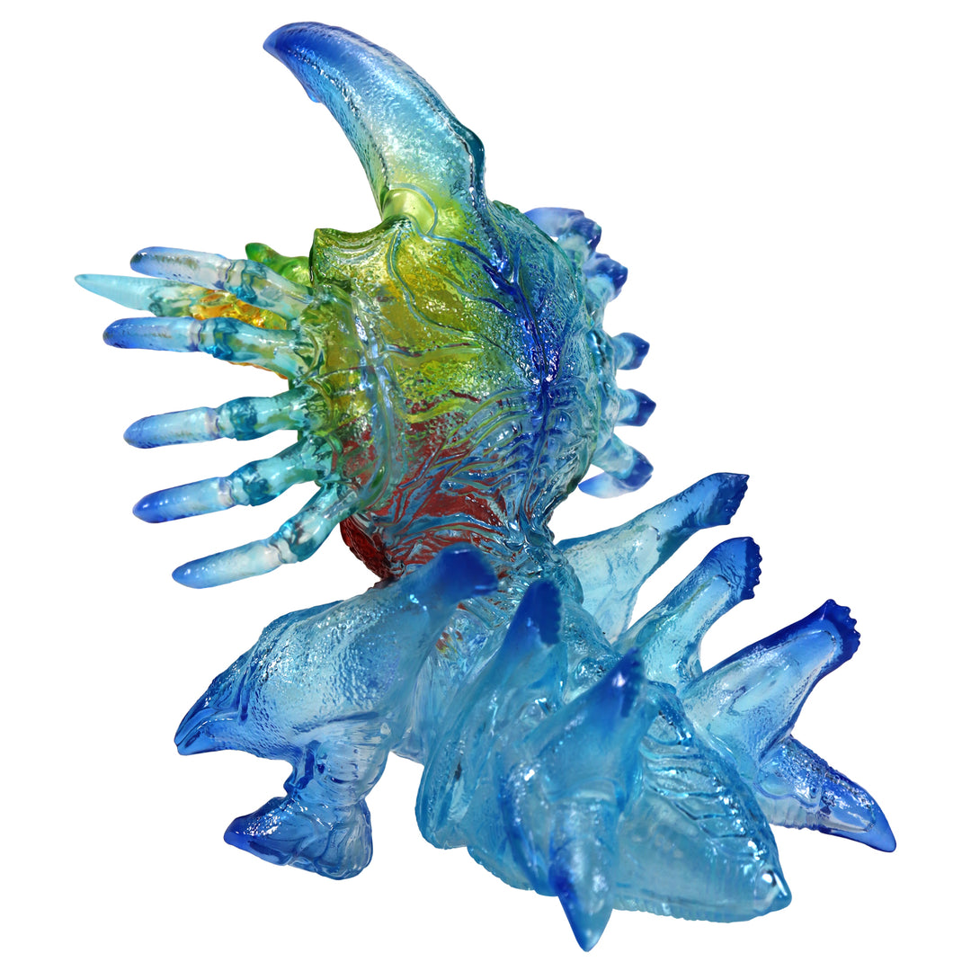 CCP Middle Size Series Gamera Vol. 7 "Gamera 2: Attack of Legion" Giant Legion Microwave Shell Firing Form Clear Blue Ver. - Preorder Sofubi CCP