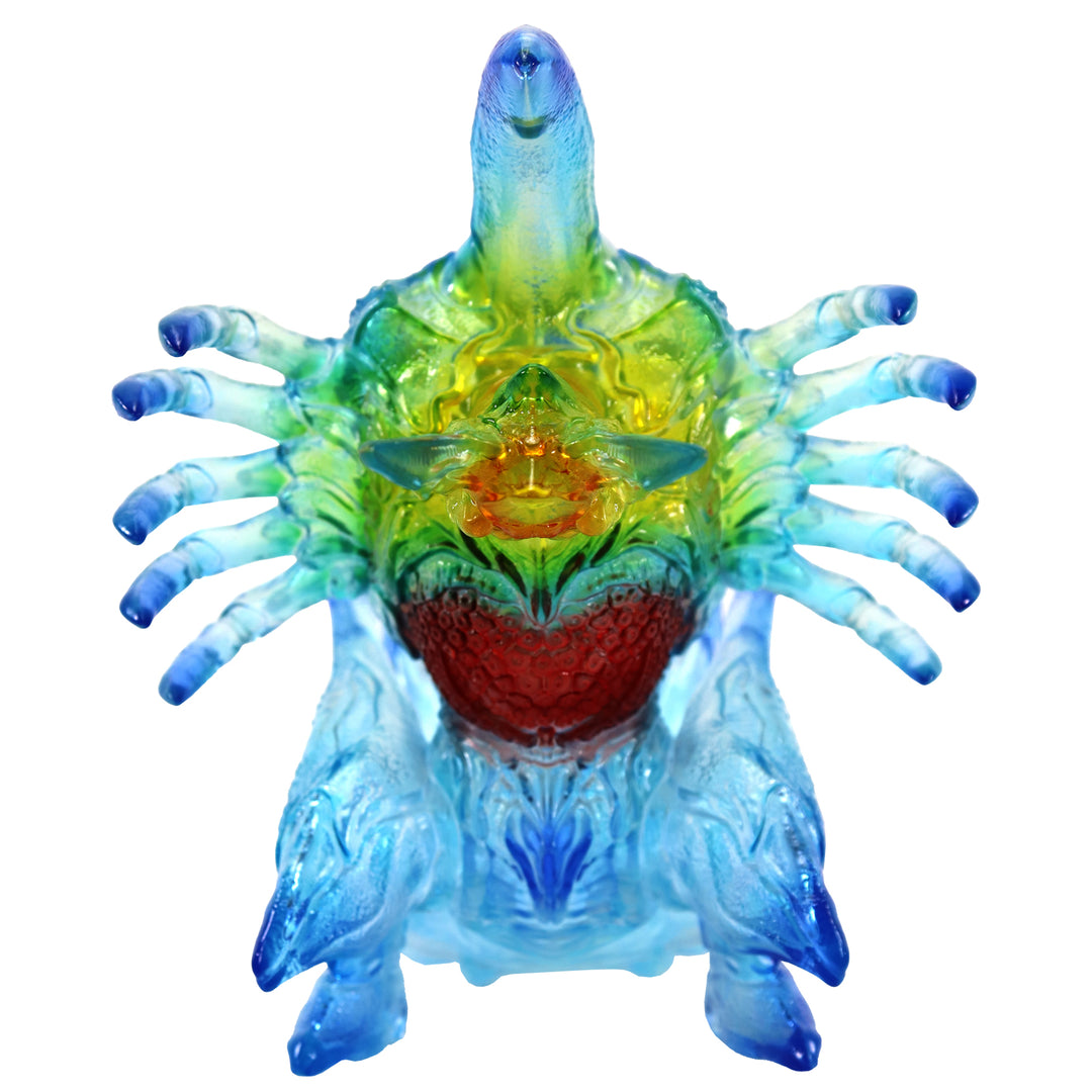 CCP Middle Size Series Gamera Vol. 7 "Gamera 2: Attack of Legion" Giant Legion Microwave Shell Firing Form Clear Blue Ver. - Preorder Sofubi CCP