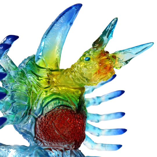 CCP Middle Size Series Gamera Vol. 7 "Gamera 2: Attack of Legion" Giant Legion Microwave Shell Firing Form Clear Blue Ver. - Preorder Sofubi CCP