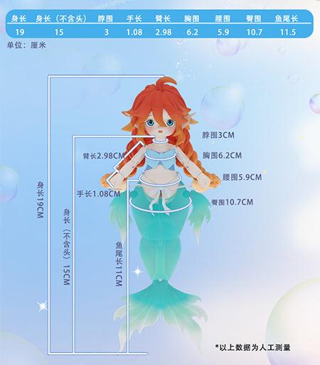 CHUCHU MERMAID BLIND BOX SERIES Blind Box LUCKY DOLL