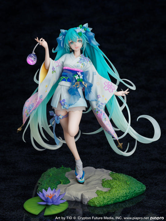 Hatsune Miku Summer Fireworks Ver. 1/7 Scale Figure Art toy FuRyu