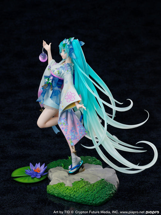 Hatsune Miku Summer Fireworks Ver. 1/7 Scale Figure Art toy FuRyu