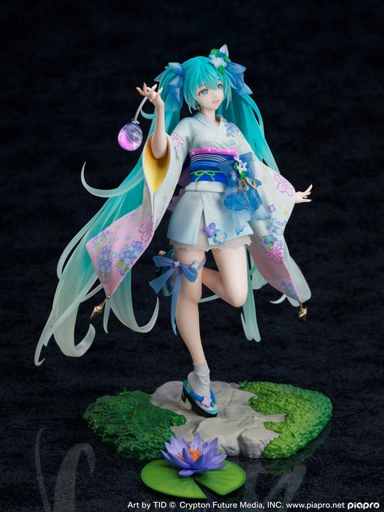 Hatsune Miku Summer Fireworks Ver. 1/7 Scale Figure Art toy FuRyu