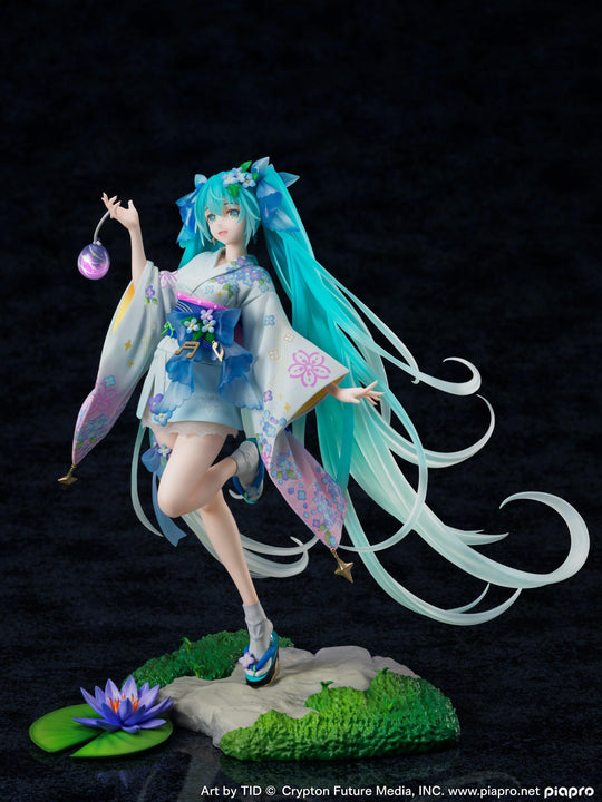 Hatsune Miku Summer Fireworks Ver. 1/7 Scale Figure Art toy FuRyu