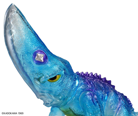 CCP Middle Size Series Gamera Vol. 2 "Gamera vs. Guiron" Guiron (1969) Clear Blue Ver. - Preorder Sofubi CCP