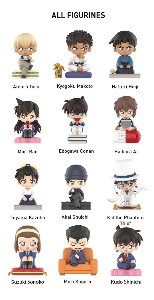 Detective Conan Classic Character Blind Box Series blind boxes POP MART