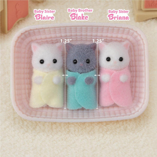 Triplets Assortment Dolls, Playsets & Toy Figures Calico Critters
