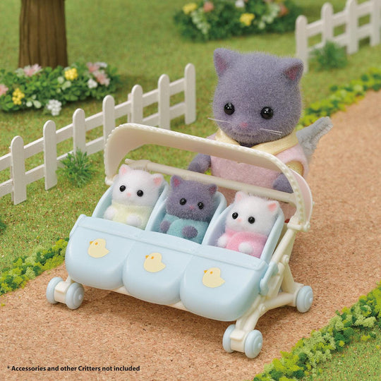 Triplets Assortment Dolls, Playsets & Toy Figures Calico Critters