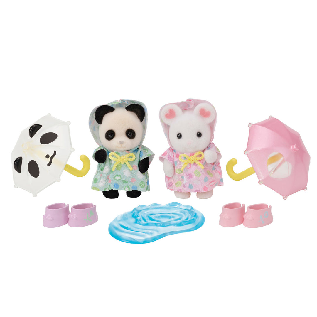 Nursery Friends - Rainy Day Duo Dolls, Playsets & Toy Figures Calico Critters