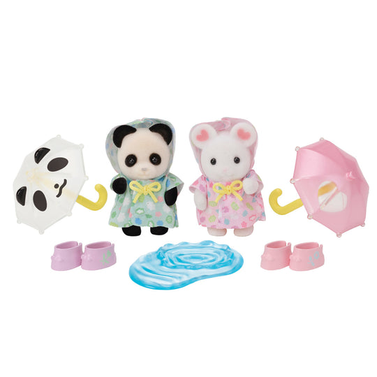Nursery Friends - Rainy Day Duo Dolls, Playsets & Toy Figures Calico Critters