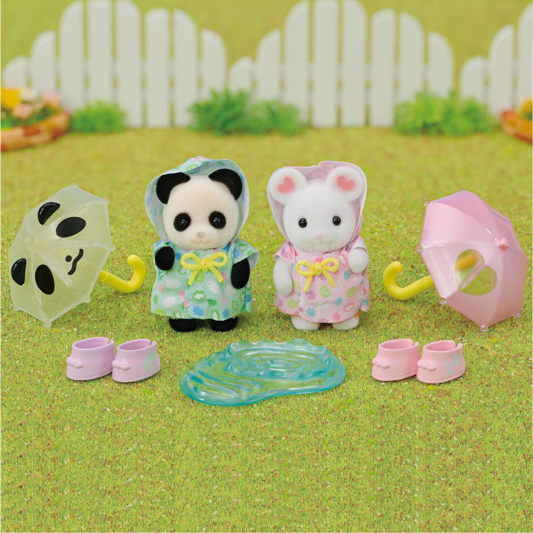 Nursery Friends - Rainy Day Duo Dolls, Playsets & Toy Figures Calico Critters