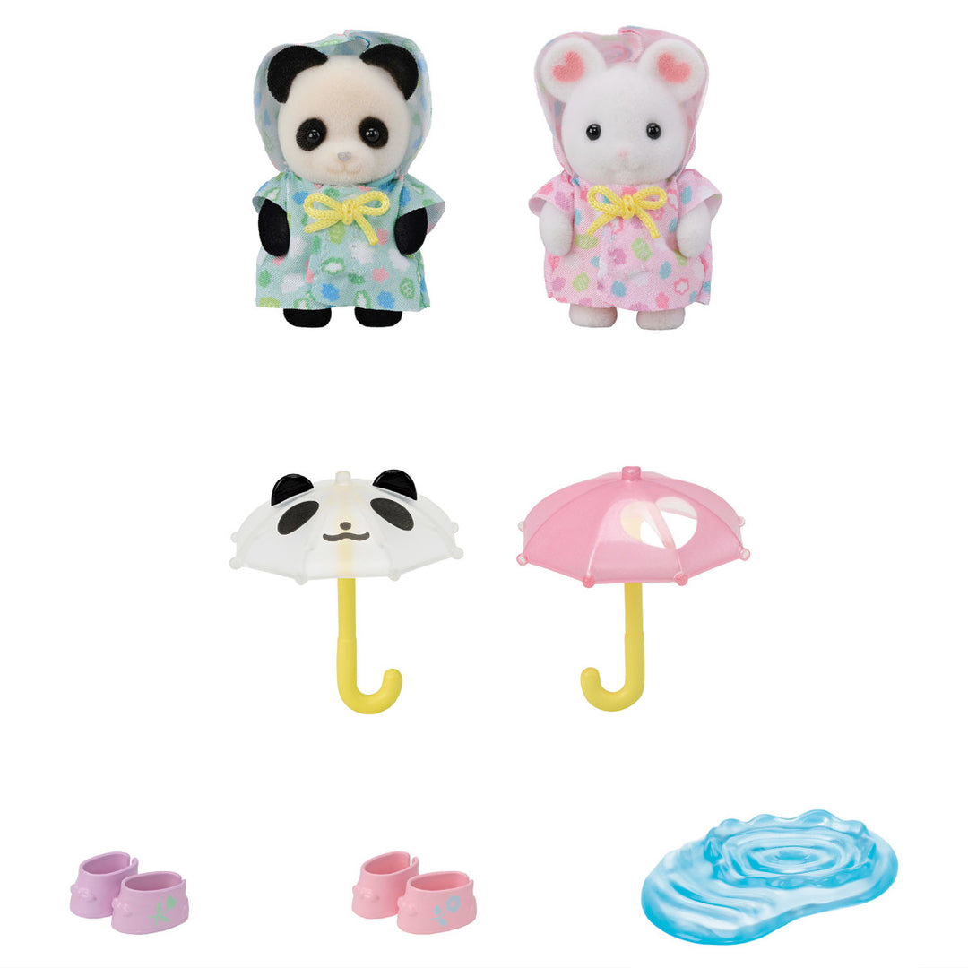 Nursery Friends - Rainy Day Duo Dolls, Playsets & Toy Figures Calico Critters