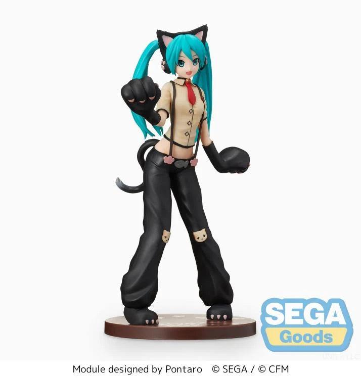Hatsune Miku Project DIVA Arcade Future Tone (Kitty Cat) Figure - Preorder Art toy Taito