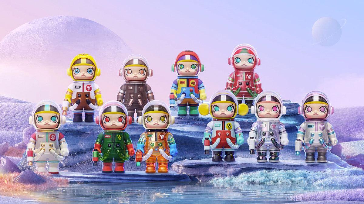 100% Mega Space Molly Series Blind Box by Kenny Wong
