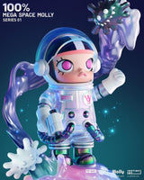 100% Mega Space Molly Series Blind Box by Kenny Wong - Bubble Wrapp Toys