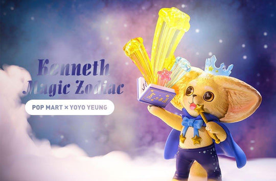 Kenneth Magic Zodiac Figure blind boxes POP MART x Yoyo Young