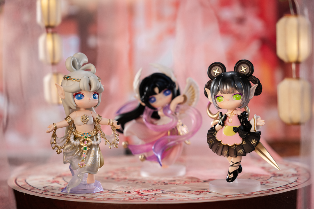 Suri's Lingfeng Town Figure Dolls Blind Box Blind Box Robotime