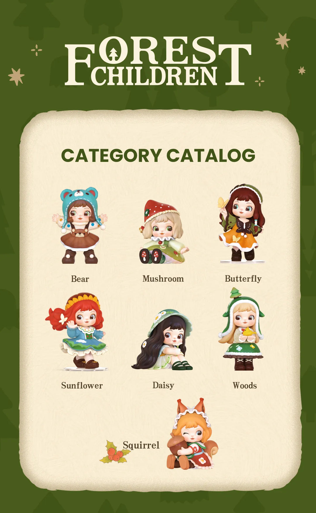 Charline's Forest Children Blind Box Blind Box Rolife